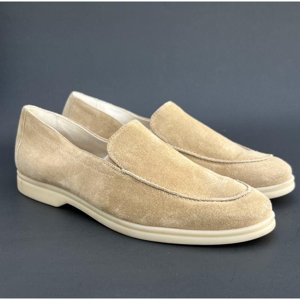 PAUL GREEN Shelby Loafer Ultra Soft Suede Beige Women's Size 8 US